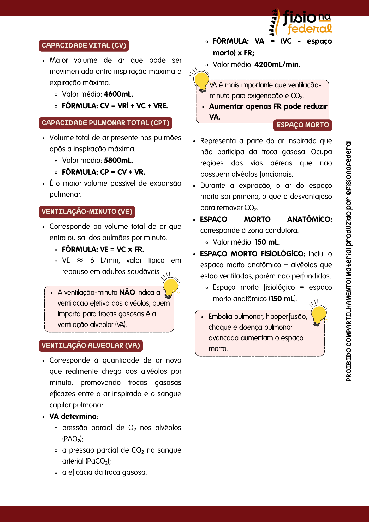 Continuação — Respiratória Sem Complicação