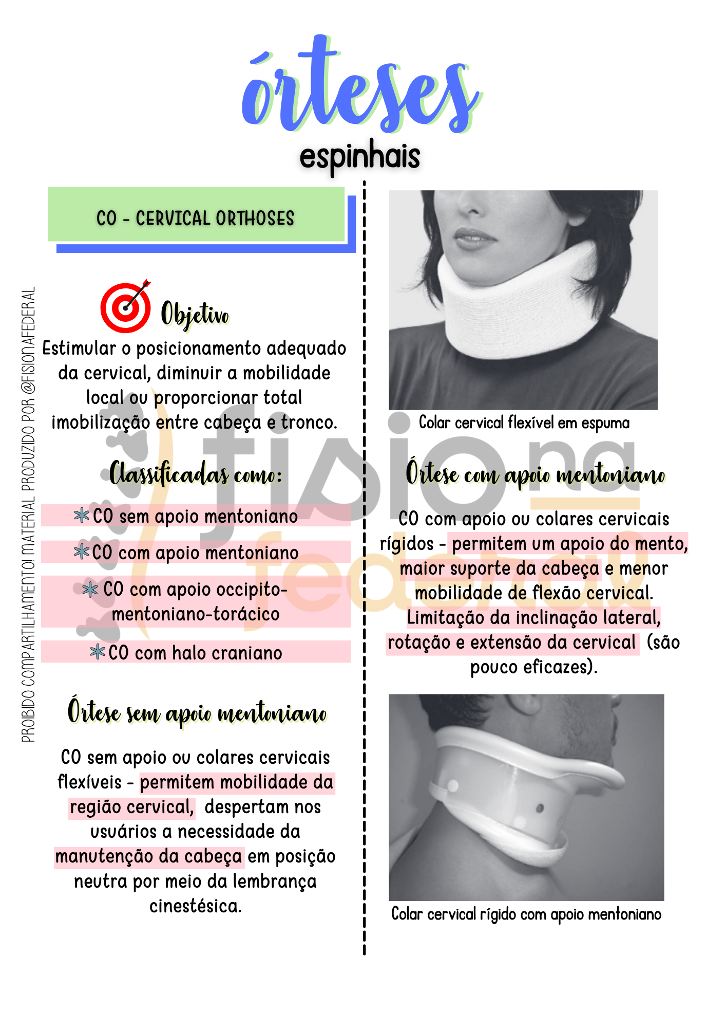 Página do material