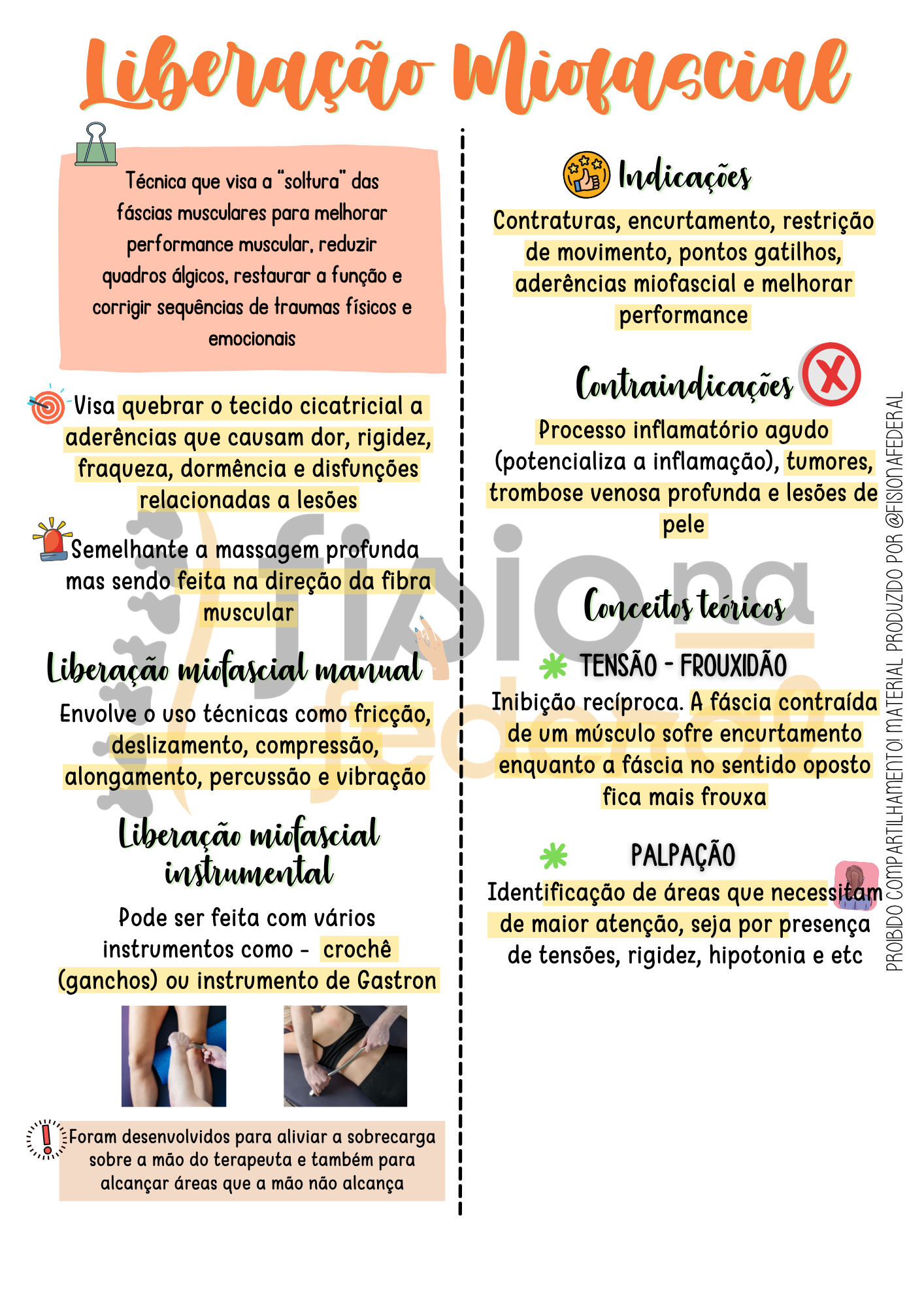 Página do material