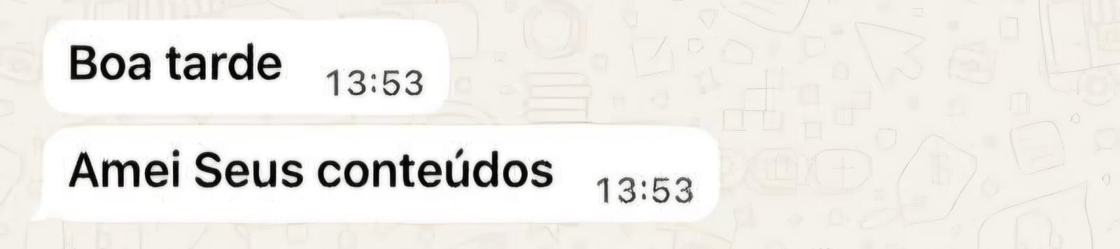 Depoimento de aluna